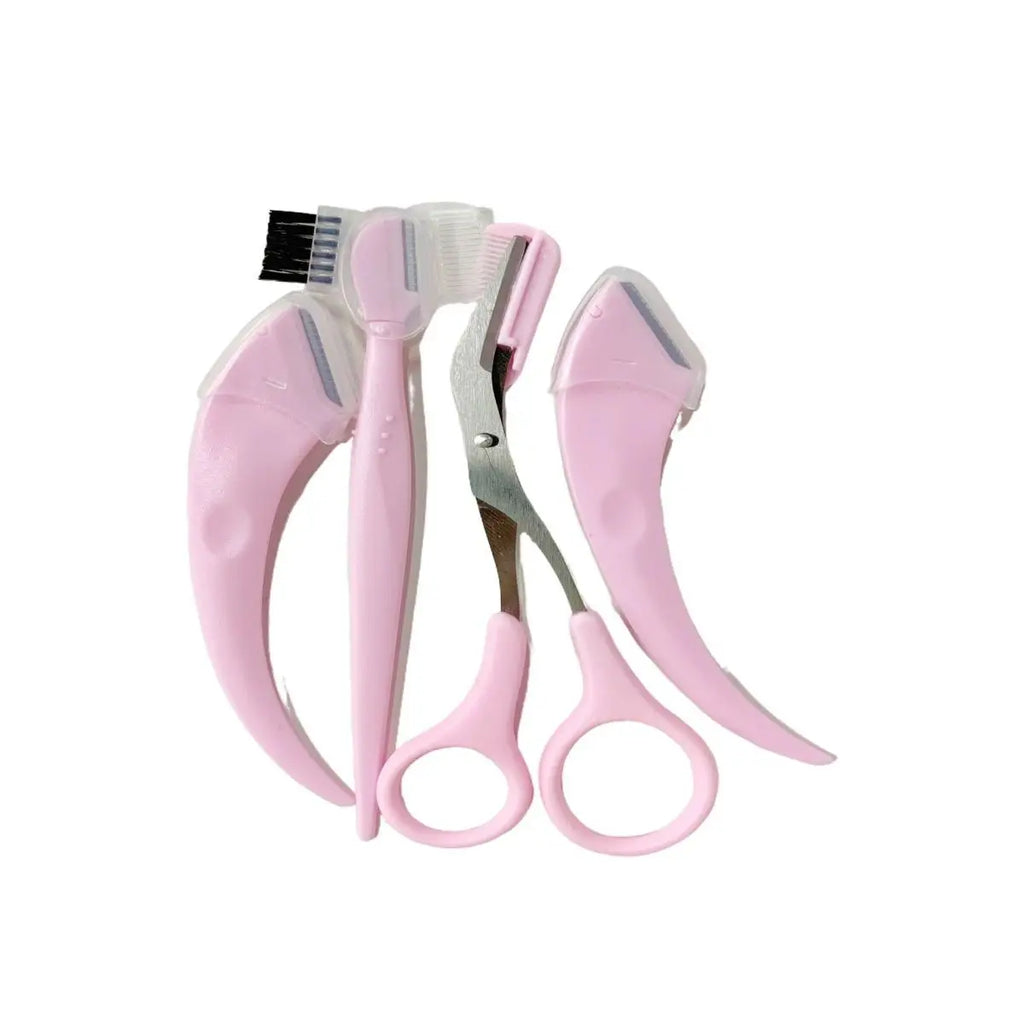 Eyebrow Trimmer Set – Razor, Scissors & Comb